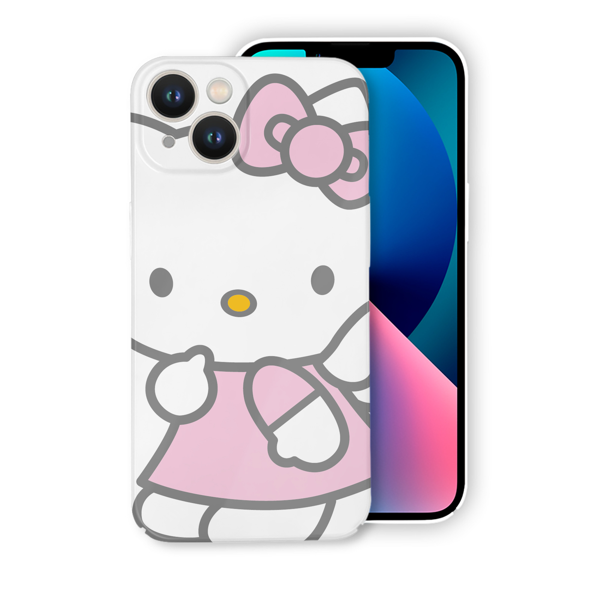 （画像用） Hello Kitty ハローキティ 【iPhone 14シリーズ対応】ハードケース